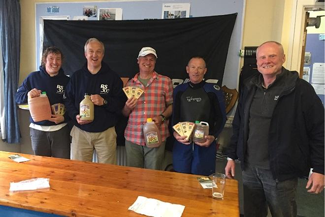 Prize winners - 2016 Magic Marine RS300 Slalom Championship © Dan Treloar